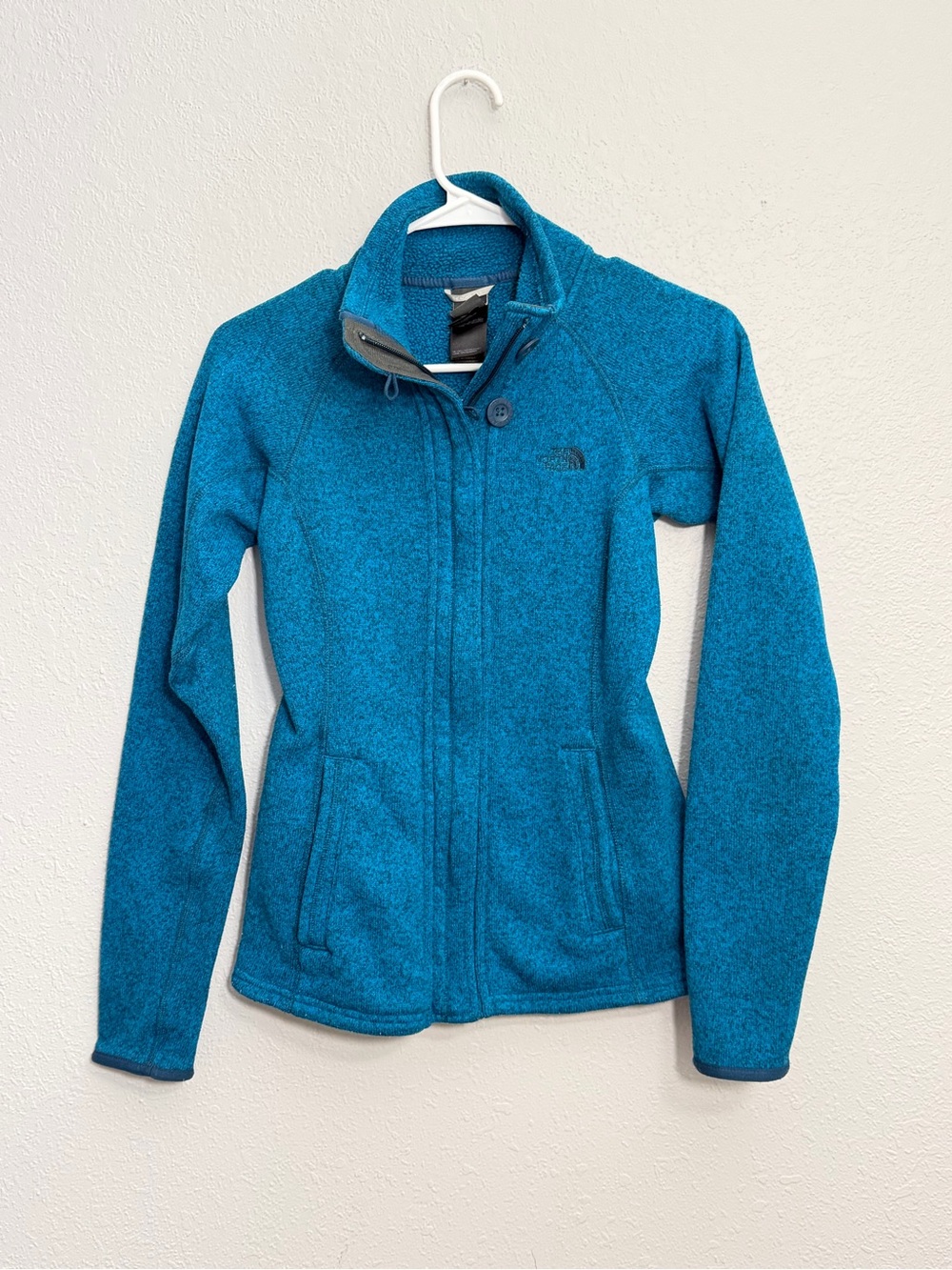The North Face Women's Teal Blue Fleece Jacket